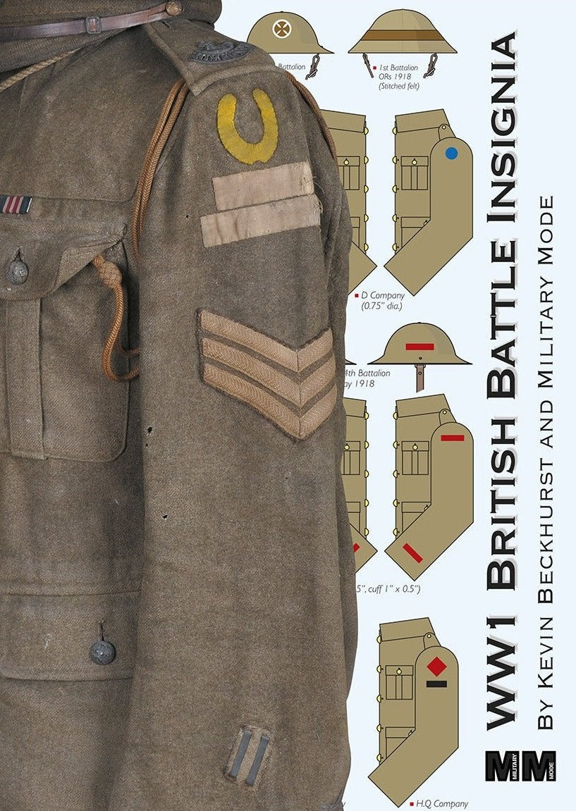 WW1 British Battle Insignia Book